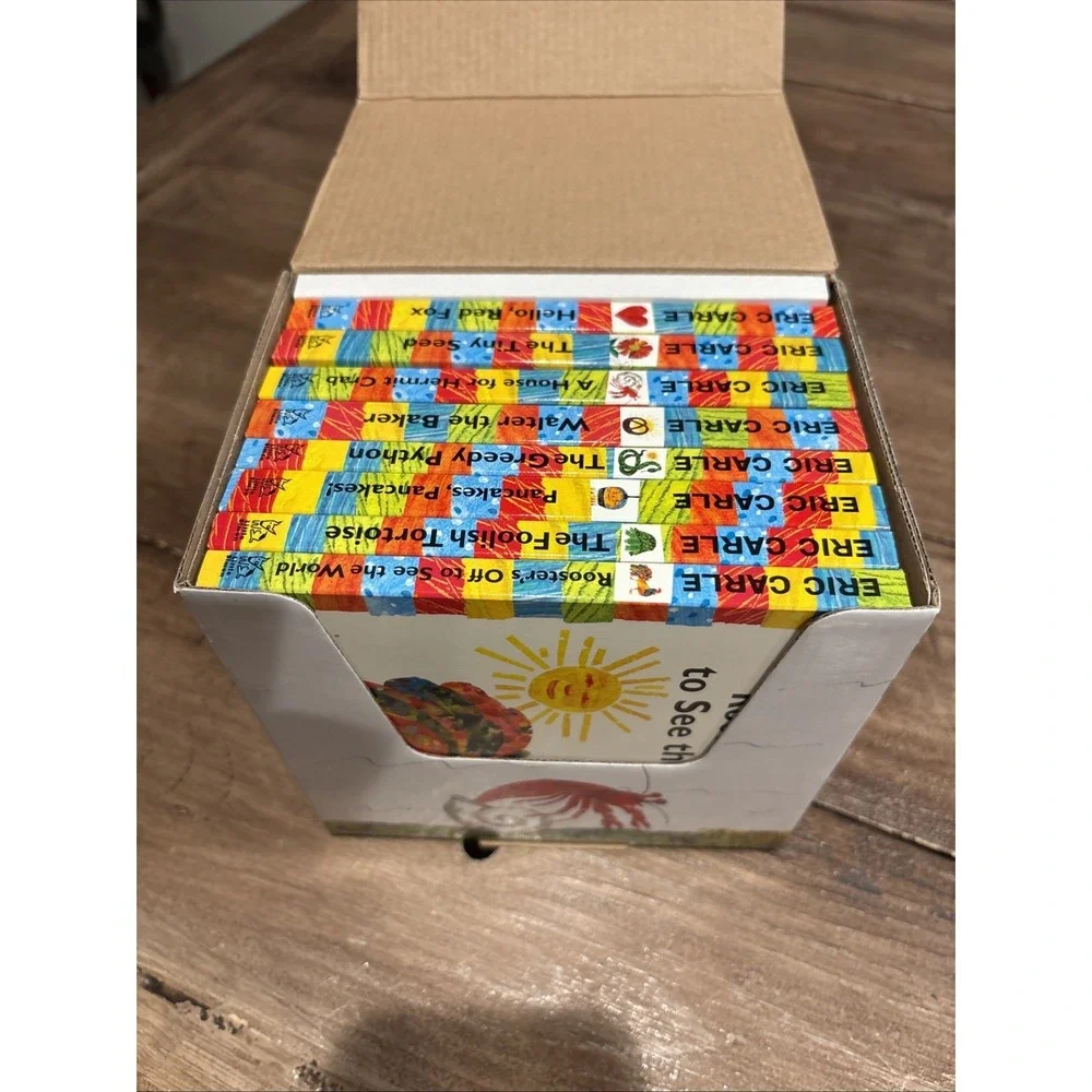 BRAND NEW SEALED Eric Carle Library‎ Classic Board Books Boxset 8 Books 2013